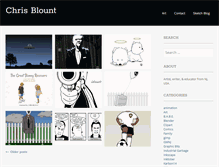 Tablet Screenshot of chrisblount.com
